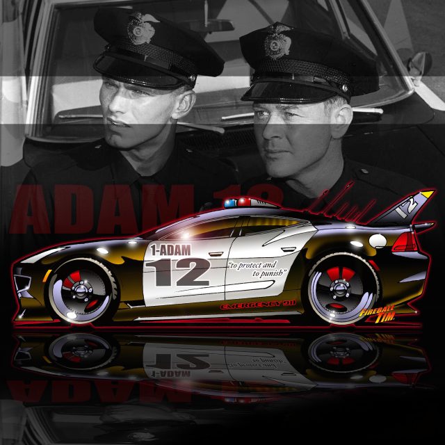 Automotive Pop Culture Movie and TV Car Art by Fireball Tim Garage