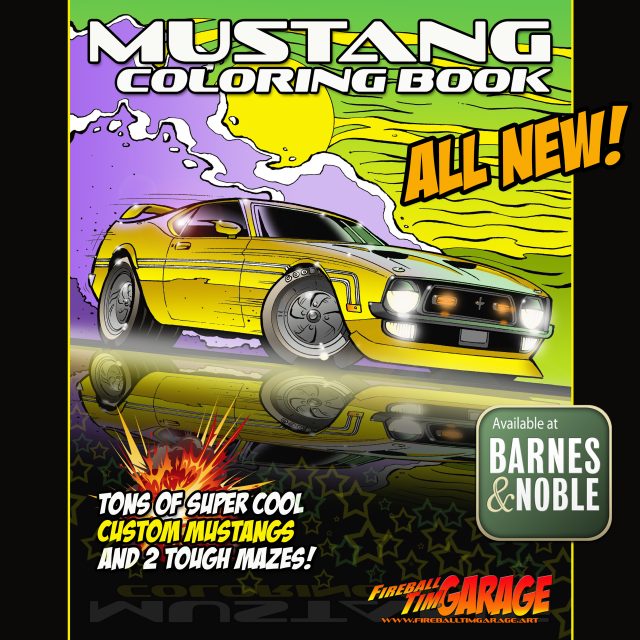 Automotive Pop Culture Movie and TV Car Art by Fireball Tim Garage