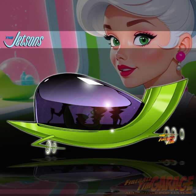 Automotive Pop Culture Movie and TV Car Art by Fireball Tim Garage