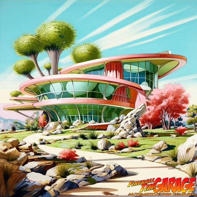 Automotive Pop Culture Movie and TV Car Art by Fireball Tim Garage