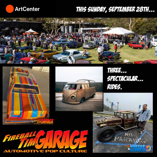 Automotive Pop Culture Movie and TV Car Art by Fireball Tim Garage