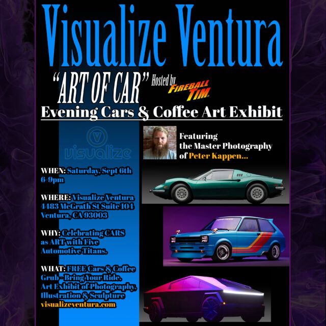 Automotive Pop Culture Movie and TV Car Art by Fireball Tim Garage