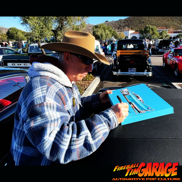 Automotive Pop Culture Movie and TV Car Art by Fireball Tim Garage
