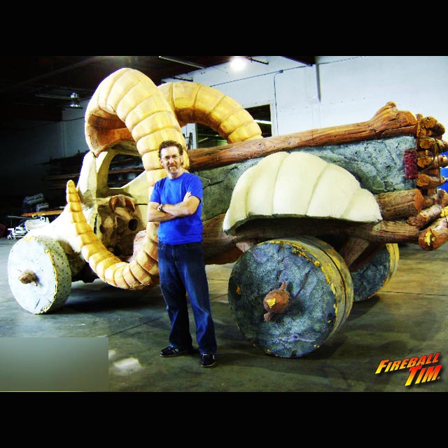 Automotive Pop Culture Movie and TV Car Art by Fireball Tim Garage
