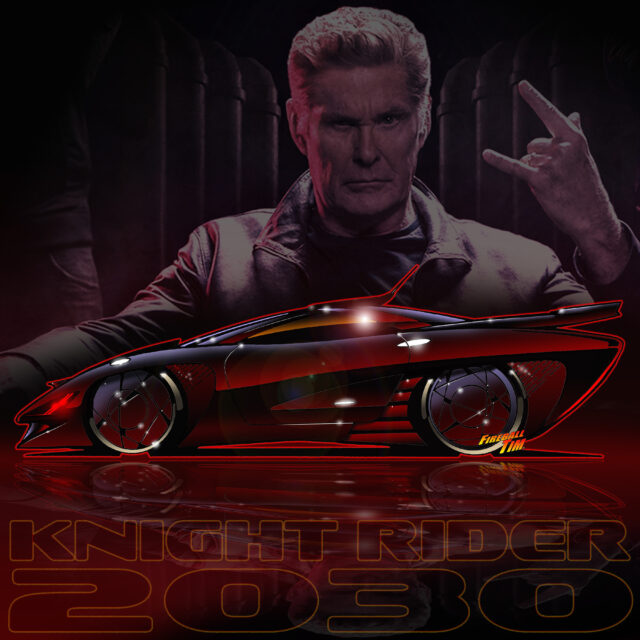 Automotive Pop Culture Movie and TV Car Art by Fireball Tim Garage
