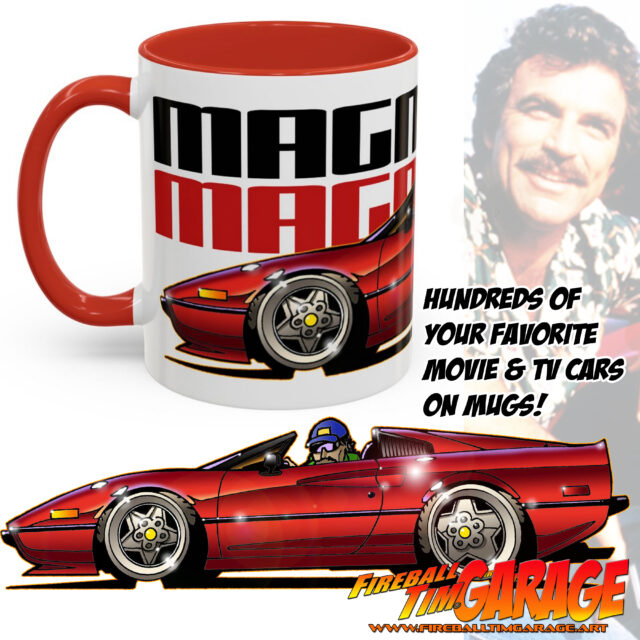 Automotive Pop Culture Movie and TV Car Art by Fireball Tim Garage