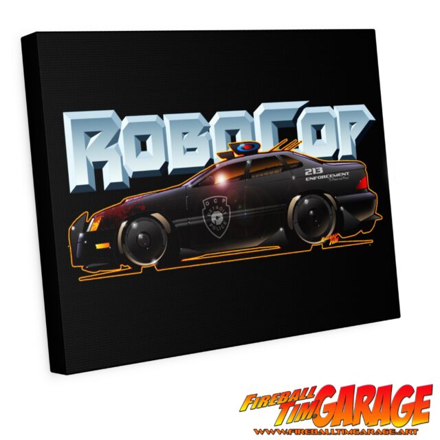 Automotive Pop Culture Movie and TV Car Art by Fireball Tim Garage