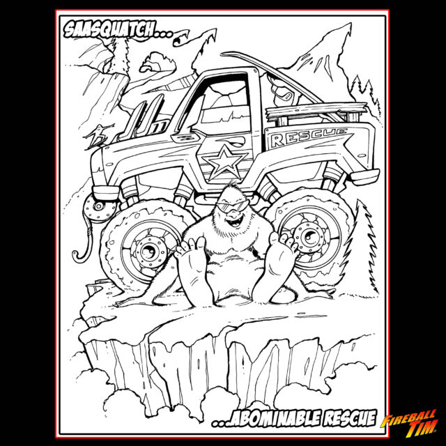 Automotive Pop Culture Movie and TV Car Art by Fireball Tim Garage