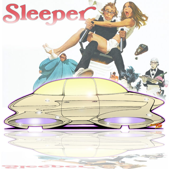 Automotive Pop Culture Movie and TV Car Art by Fireball Tim Garage