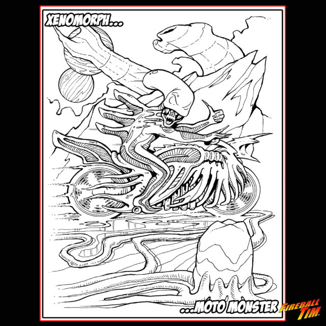 Automotive Pop Culture Movie and TV Car Art by Fireball Tim Garage