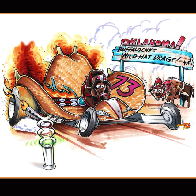 Automotive Pop Culture Movie Car and TV Car Art by Fireball Tim Garage
