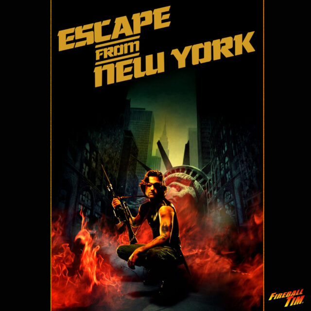 Automotive Pop Culture Movie Car and TV Car Art by Fireball Tim Garage