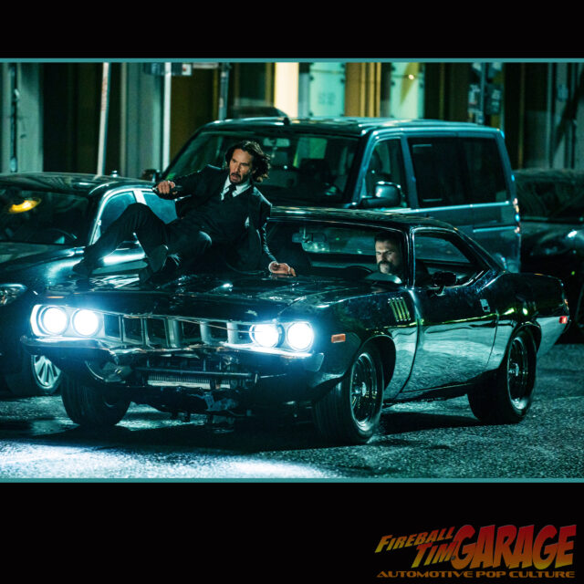 Automotive Pop Culture Movie Car and TV Car Art by Fireball Tim Garage