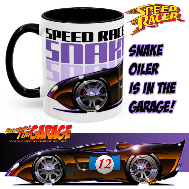 Automotive Pop Culture Movie Car and TV Car Art by Fireball Tim Garage