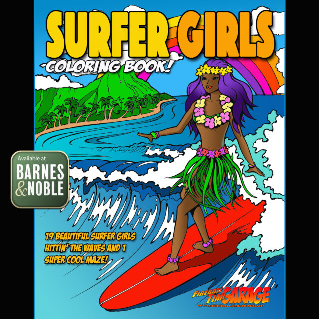 Automotive Pop Culture Movie Car and TV Car Art by Fireball Tim Garage