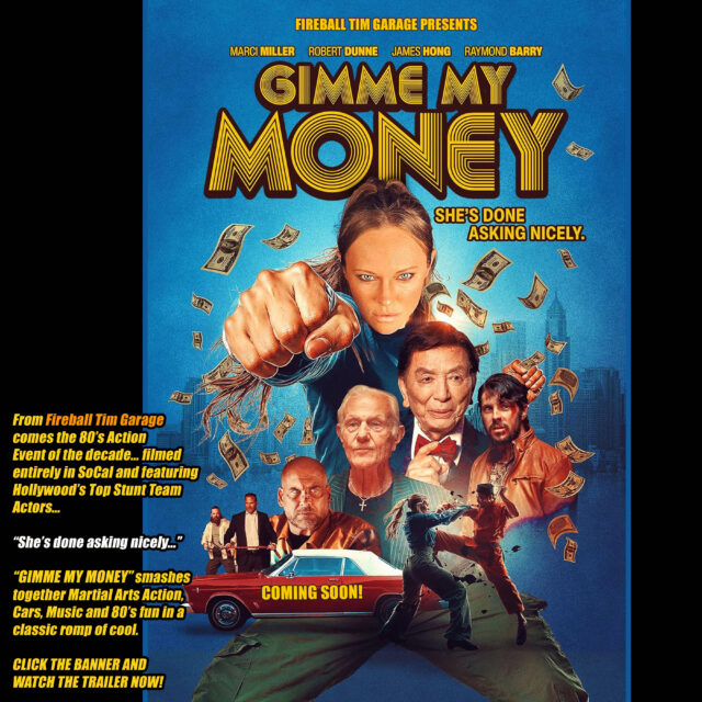 Gimme My Money Movie Automotive Pop Culture Movie Car and TV Car Art by Fireball Tim Garage